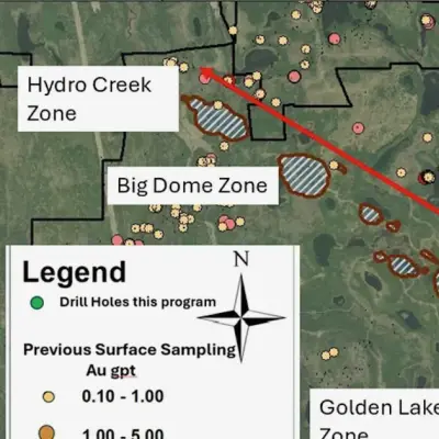 McFarlane Hits 155m of 0.59 g/t Gold at Juby Project