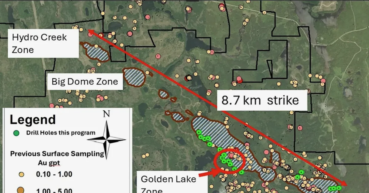 McFarlane Hits 155m of 0.59 g/t Gold at Juby Project