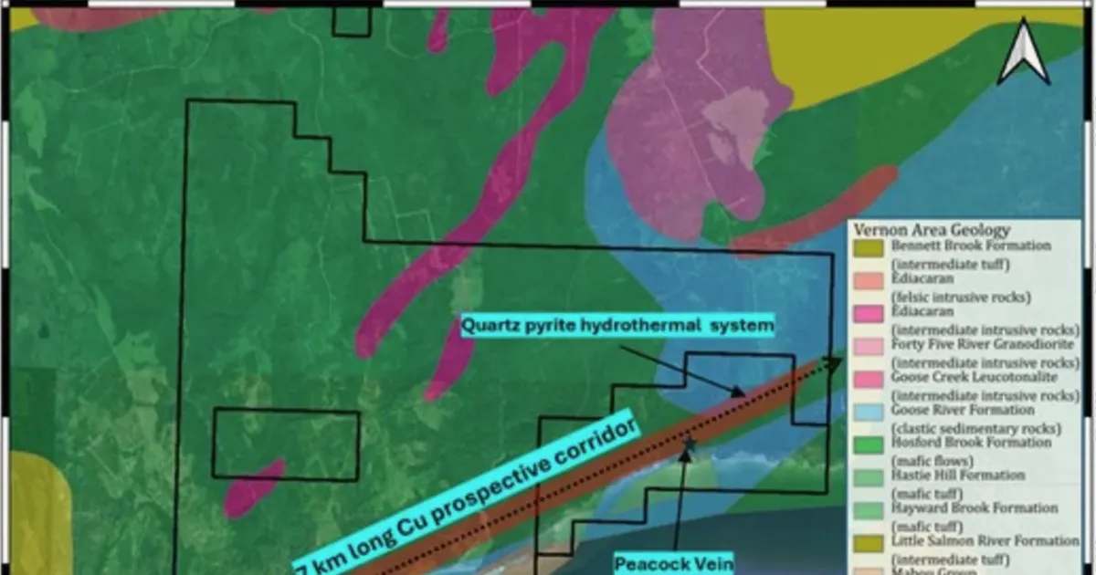 Kingsview Minerals discovers native copper at Vernon Property in New Brunswick