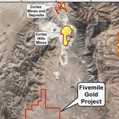 Nevada Sunrise Metals ký thỏa thuận nhận quyền khai thác dự án vàng Fivemile