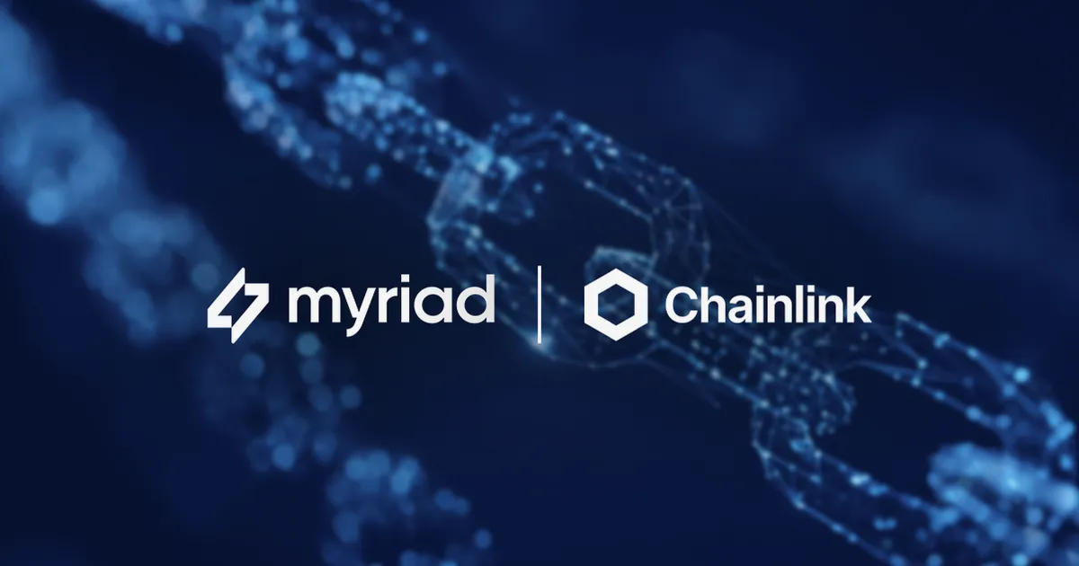 Myriad elige Chainlink como oráculo para nuevos mercados de predicción cripto