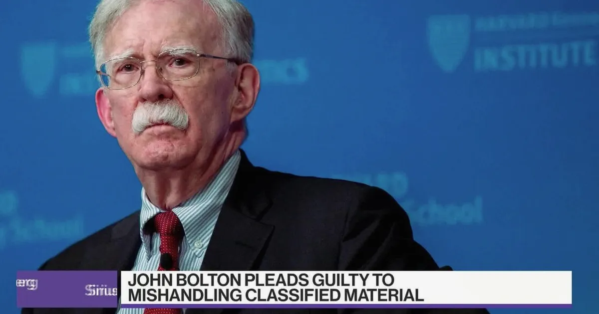 El exasesor de Trump John Bolton se declara culpable por documentos clasificados