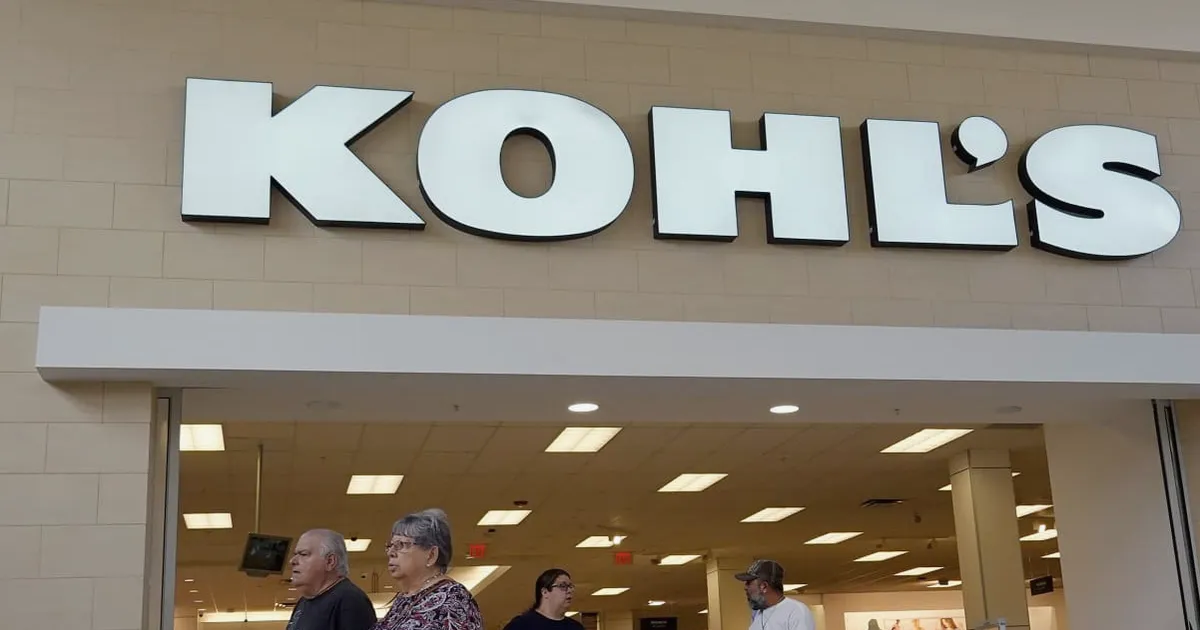 Las acciones de Kohl's se disparan tras superar expectativas de ventas, pero aún lejos de máximos históricos