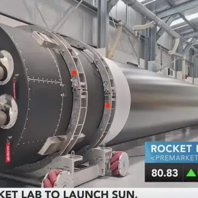 Rocket Lab sube por contrato con NASA; Microsoft amplía caída