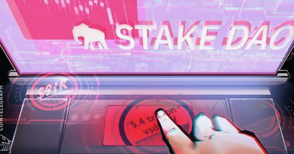 Exploit de StakeDAO crée 5,4 billions de vsdCRV mais ne rapporte que 91 000 $