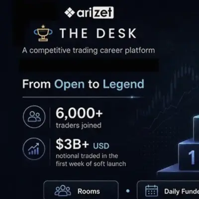 Arizet Labs Launches The Desk After 6,000 Traders and $3B+ Traded