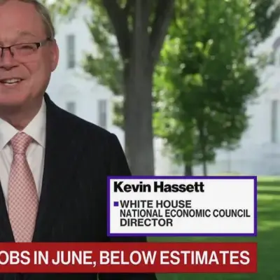 Hassett Praises Jobs Data, Slams Fed Chair Powell