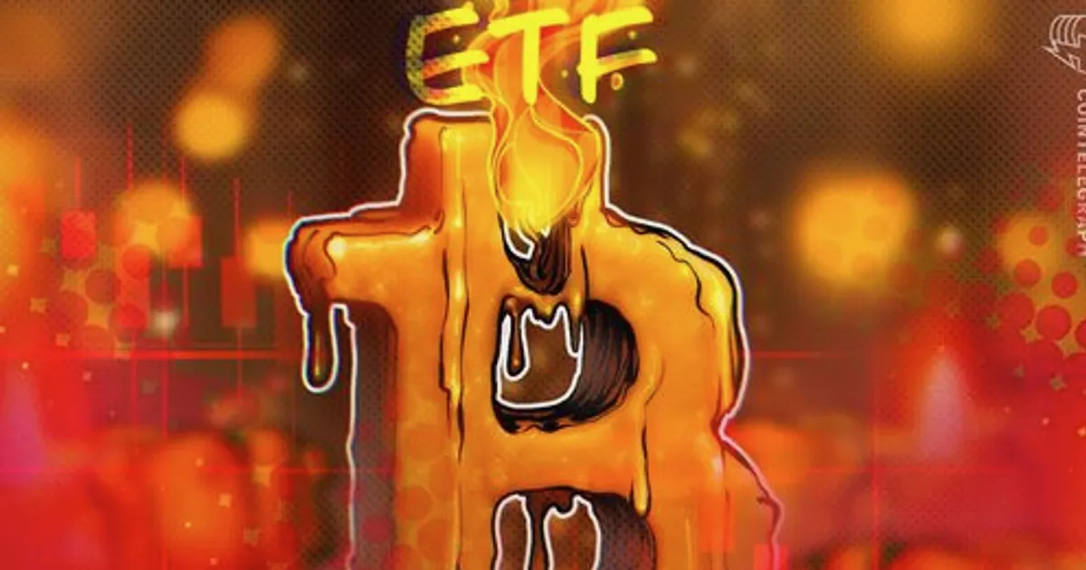 La série de 6 jours de sorties des Bitcoin ETF réduit les entrées nettes 2026 à 536 M$