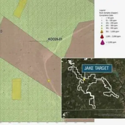 Aeonian completes drilling at Jake target, advances copper-silver model at Koocanusa