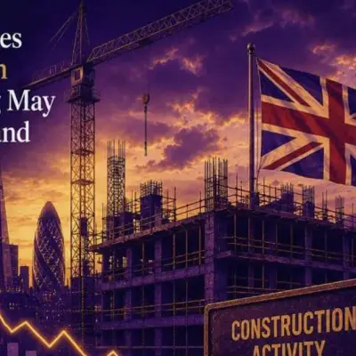 UK construction output falls at fastest pace in six years in May