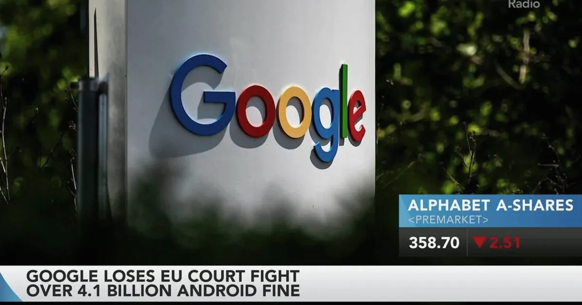Google Loses EU Antitrust Fight; SoftBank Starts AI Computing Venture