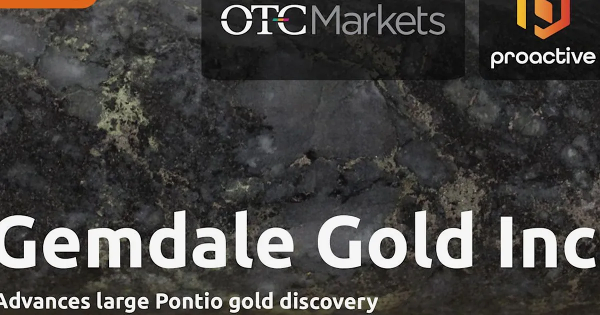 Gemdale Gold advances Pontio project, expands Finland exploration strategy