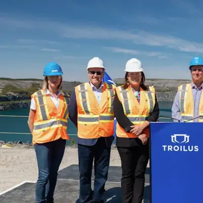 Troilus được cấp 70 MW thủy điện cho dự án vàng-đồng tại Québec