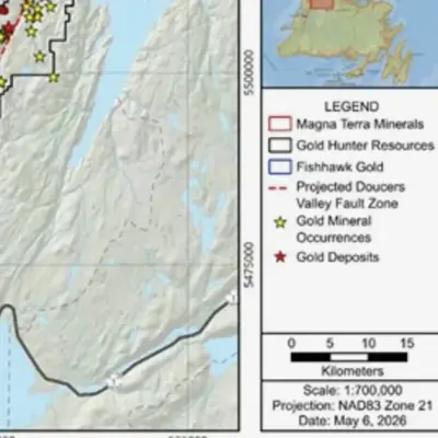 Gold Hunter Resources bắt đầu chương trình khoan 10.000 mét tại Dự án Great Northern