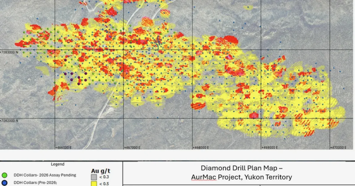 Banyan Gold Hits 5.58 g/t Au Over 21.7 m at New High-Grade Zone, Yukon