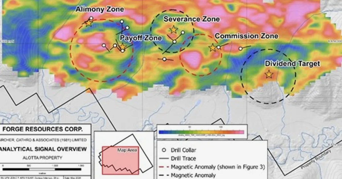 Forge Resources Plans 2026 Diamond Drill Campaign at Yukon Alotta Project