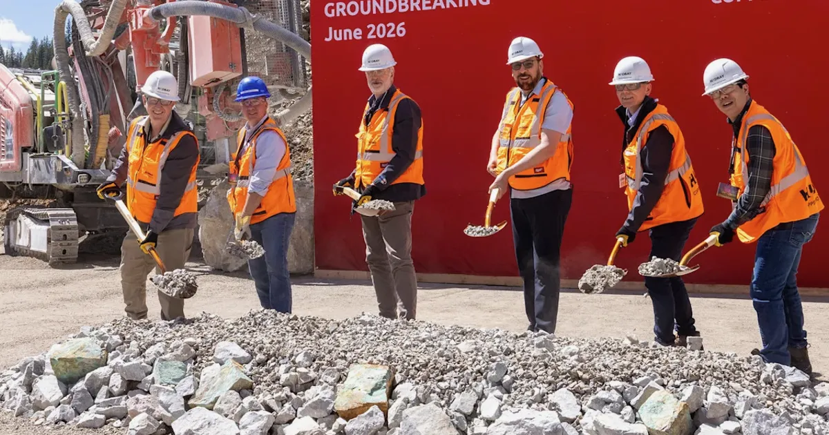 Hudbay Breaks Ground on New Ingerbelle Expansion at Copper Mountain Mine