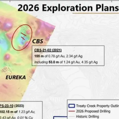 Tudor Gold Starts 2026 Drilling at Treaty Creek Project in BC