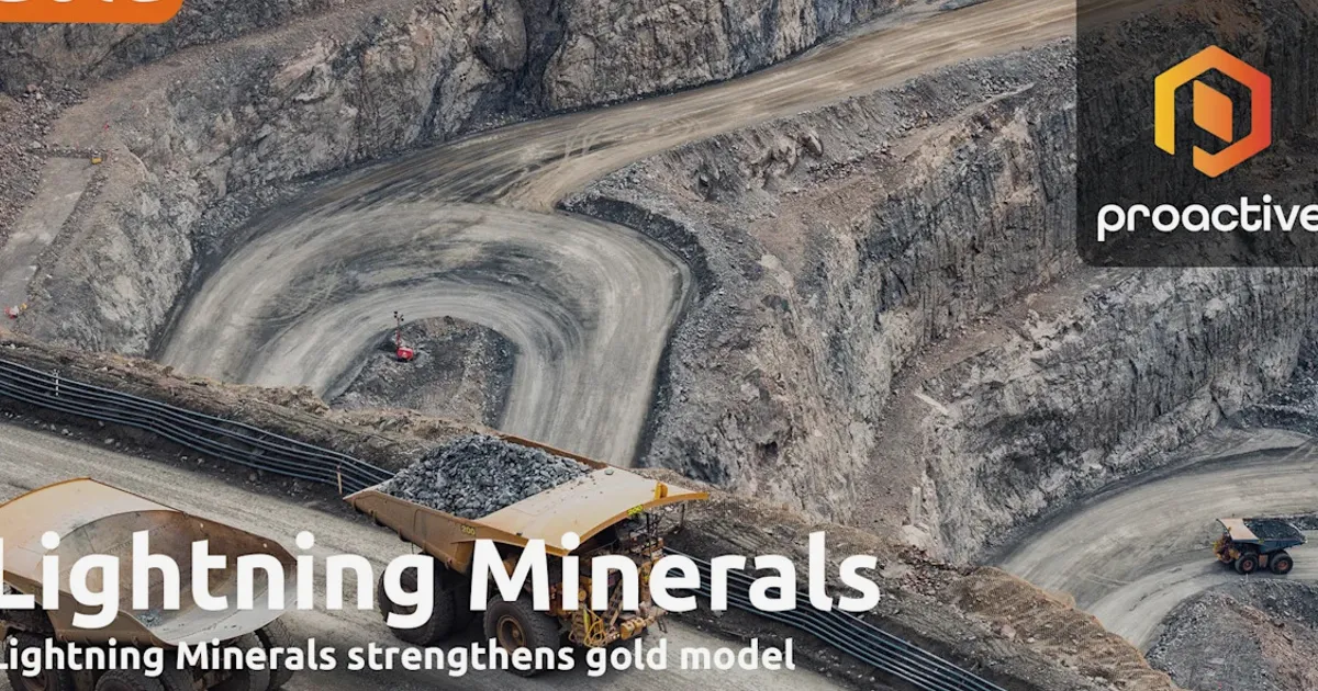 Lightning Minerals confirma oro en riolita en proyecto Mt Turner