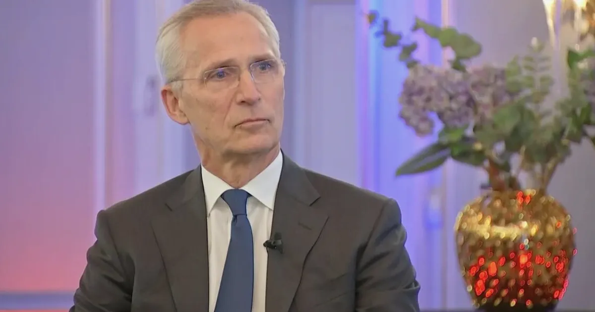 Stoltenberg: Europe Must Set Limits on What It Accepts From US