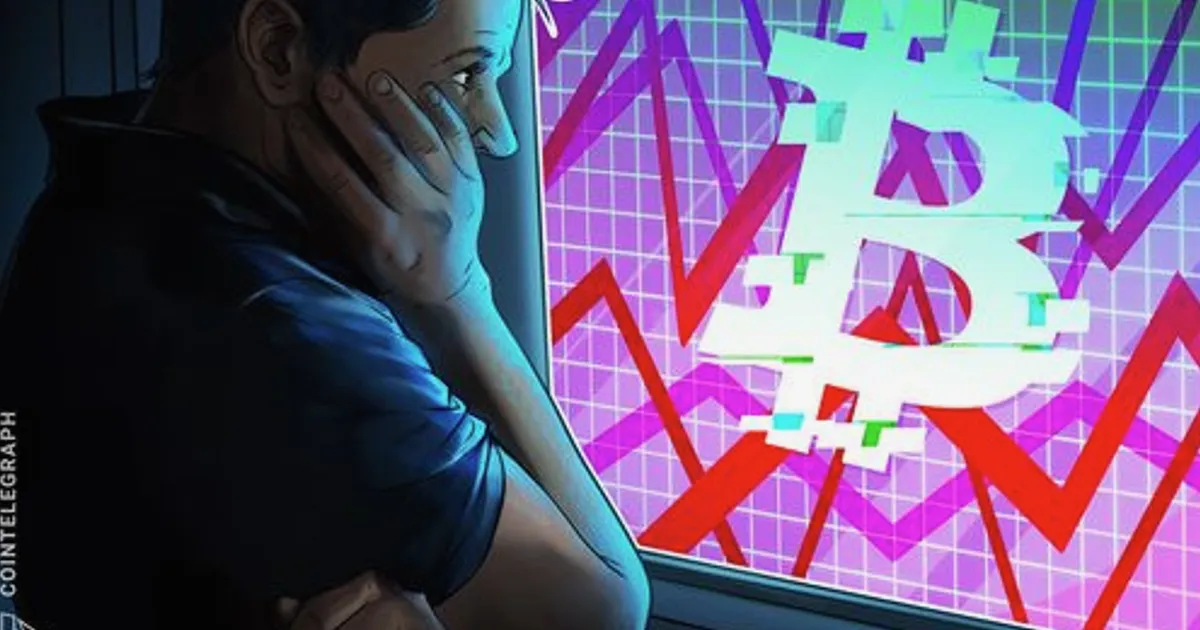 Acumulação de Bitcoin enfraquece enquanto perdas realizadas atingem US$ 600M