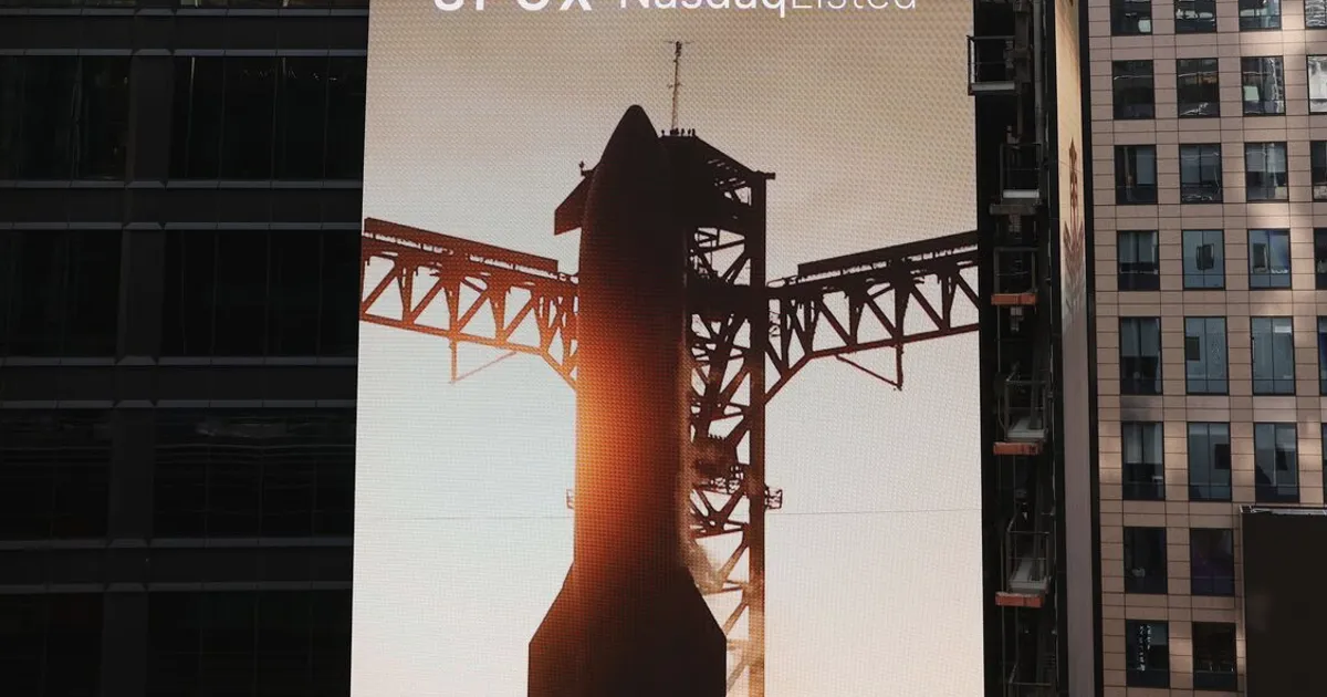 Les ventes d'actions de SpaceX portent les offres d'actions américaines à un record de 251 milliards de dollars