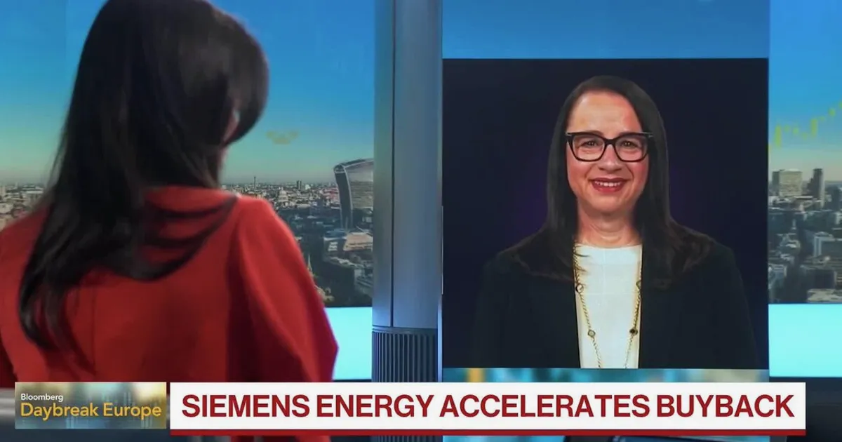 Siemens Energy CFO Sees Data Center Demand Into Next Decade