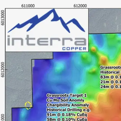 Copper Quest Launches 32.4 km² IP Survey at Stars Cu-Mo Property