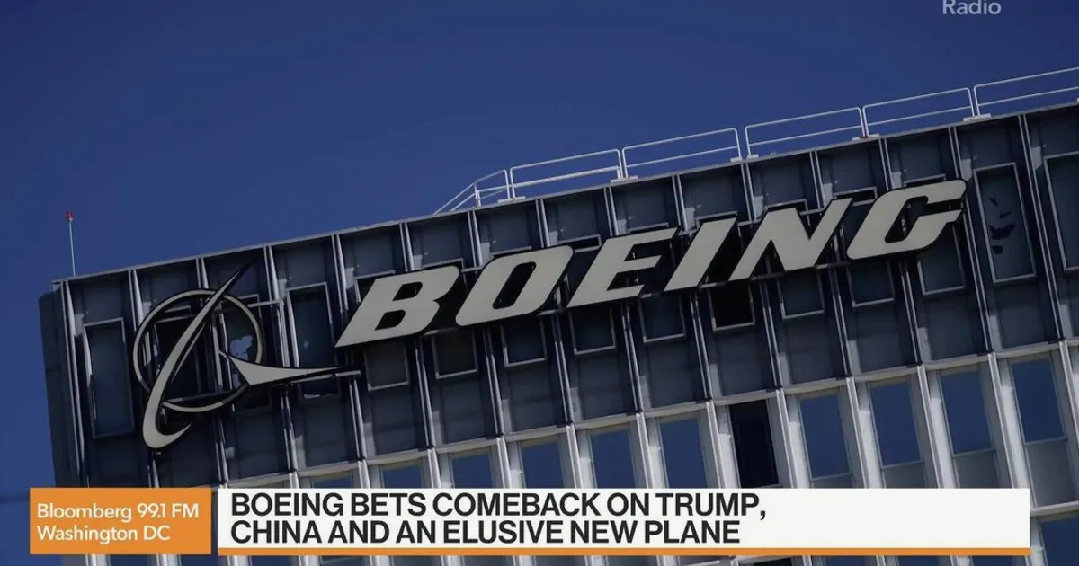 Boeing đặt cược phục hồi vào Trump, Trung Quốc và máy bay mới